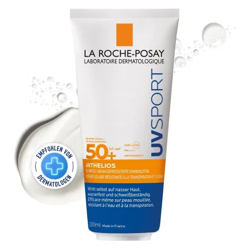 La Roche Posay - Anthelios UV SPORT Wet & Sweat Pro-Resistance Lotion SPF50+, 200 ml