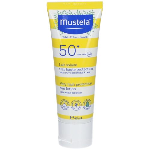 Mustela, Mustela - Sonnenmilch mit sehr hohem Schutz LSF50+,  Sonnenmilch mit hohem LSF 50+, 40 ml