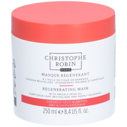 Christophe Robin, Christophe Robin - Masque Régénérant À L'Huile Rare Ee Figue De Barbarie, Regenerating with Prickly Pear Oil, 250 ml