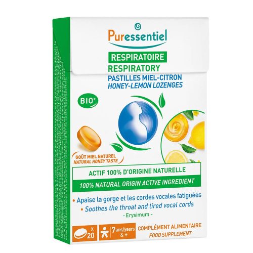 Puressentiel, PURESSENTIEL Lutscht Atemwege Honig-Zitrone 20 Stk