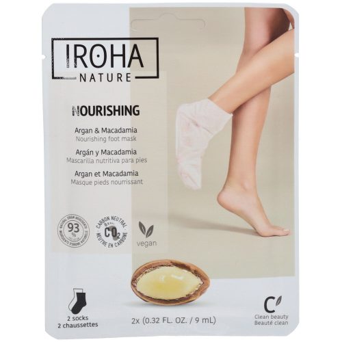 iroha, IROHA Hands & Feet Foot Mask Socks Nourishing (2 x 9 ml)