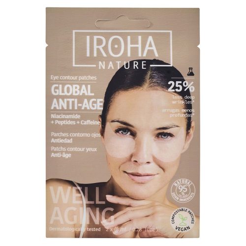Iroha Nature Globale Augenpflegepflaster auf Niacinamidbasis