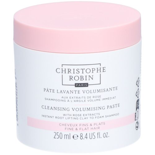 Christophe Robin, Christophe Robin - Pâte Lavante Volumisante aux Extraits de Rose, Cleasing Volumizing Paste with Rose Extrats, 250 ml