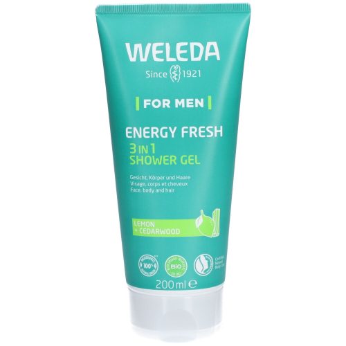 Weleda, WELEDA FOR MEN Energy Fresh Shower Gel 3in1 200 ml