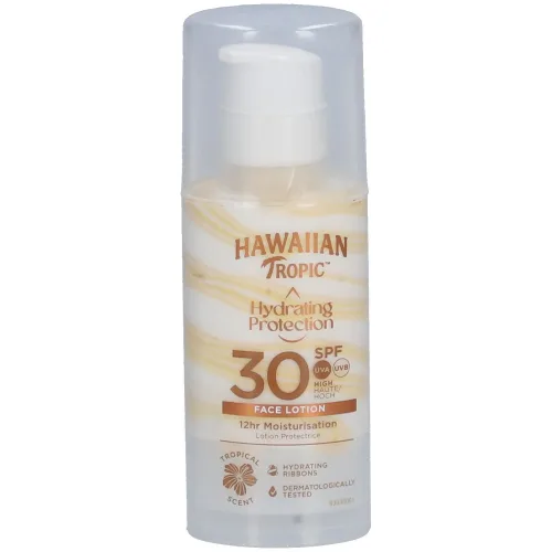Hawaiian Tropic, HAWAIIAN Tropic Sonnenlotion Silk Hydration Face LSF 30 (50ml)