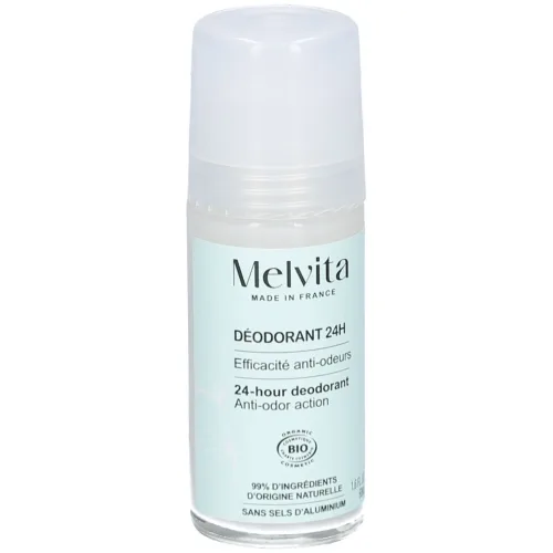 Melvita, Melvita - 24h, Deo Roll-On, 50 ml