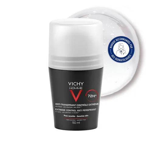 VICHY, VICHY Homme Deo Anti-Transpirant 72H Roll-on (50ml)