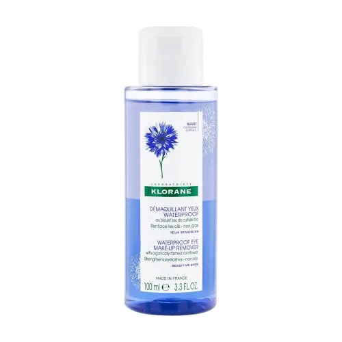 KLORANE, KLORANE - Waterproof Make-up-Entferner, BIO-Kornblume, 100  ml