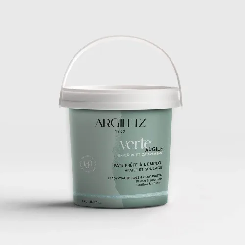 Argiletz, Argiletz Heilerde Grün Paste (1kg)