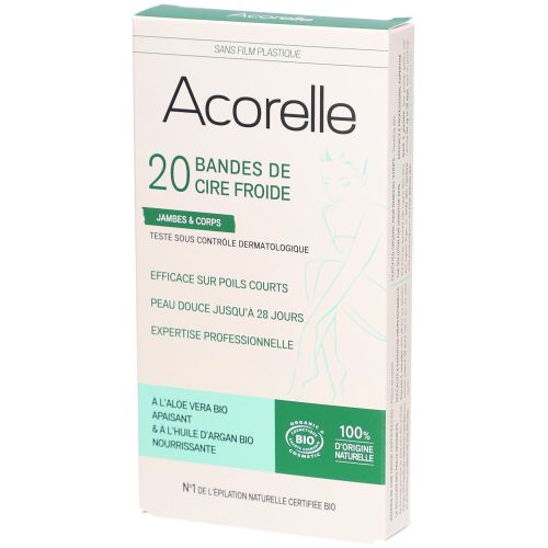 Acorelle, Acorelle Kaltwachsstreifen Körper (20 Stück)