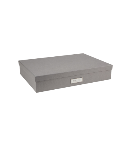 Bigso Box of Sweden, BIGSO BOX OF SWEDEN Aufbewahrungsbox Sverker 934154141 grau 43.5x31x8.5cm
