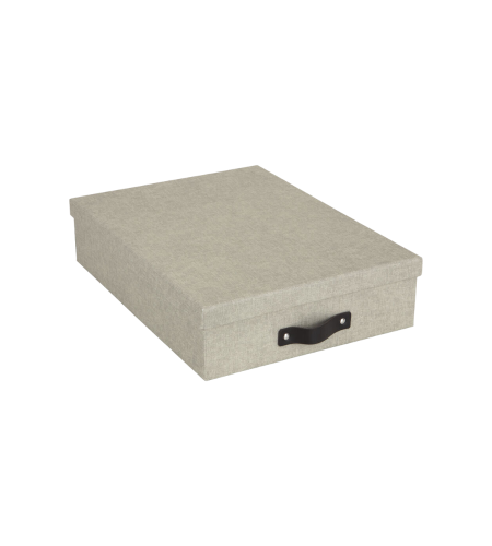 OSKAR Aufbewahrungsbox A4 - Linnen Canvas