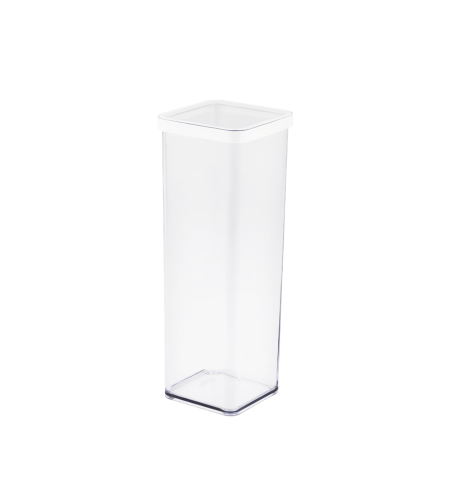 LOFT Vorratsdose Weiss - 10x10x28.5cm (2L)