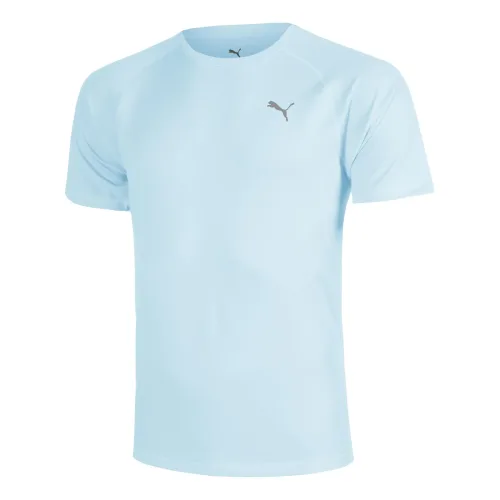 Puma, PUMA Laufshirt "M RUN VELOCITY TEE POLY" ergonomische Schnittführung, kurze Ärmel, Performance-T-Shirt