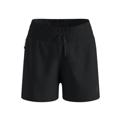 Odlo, ODLO Damen Laufshorts Zeroweight 5inch 2in1 schwarz | L