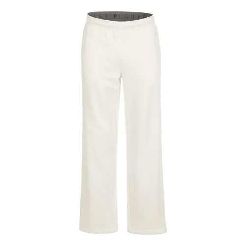 Quiet Please, Quiet Please Straight Leg Trainingshose Unisex - creme