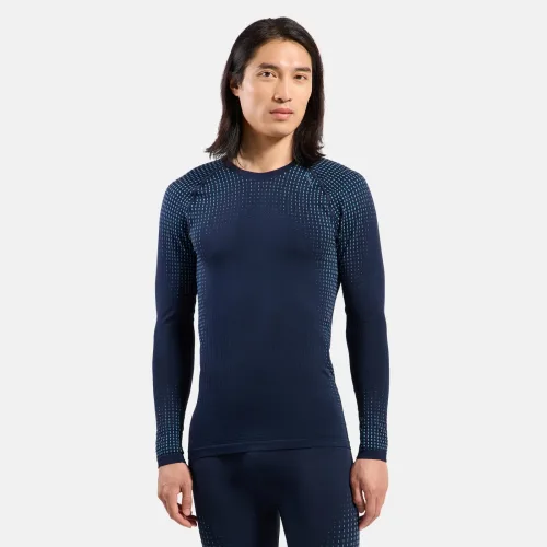 Odlo, Odlo Herren Performance Warm Bl Crew Longsleeve