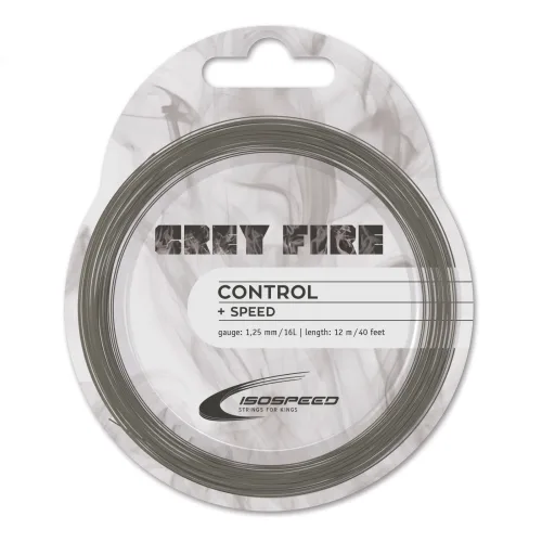 Isospeed, Isospeed Grey Fire Saitenset 12m - Grau