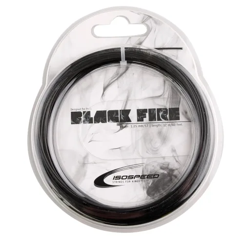 Isospeed, Isospeed Black Fire Saitenset 12m - Schwarz