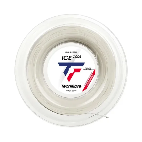 Tecnifibre, Tecnifibre Ice Code Saitenrolle 200m - Weiß