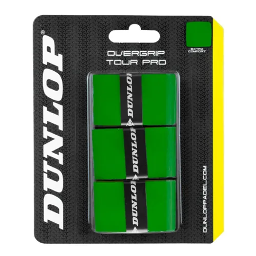 Dunlop, Dunlop Tour Pro 3er Pack - Grün