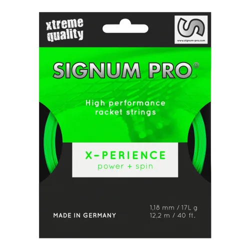 Signum Pro, Signum Pro Xperience Saitenset 12m - Neongrün