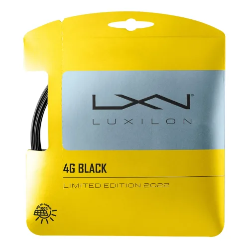 Luxilon, Luxilon 4G Saitenset 12,2m - Schwarz