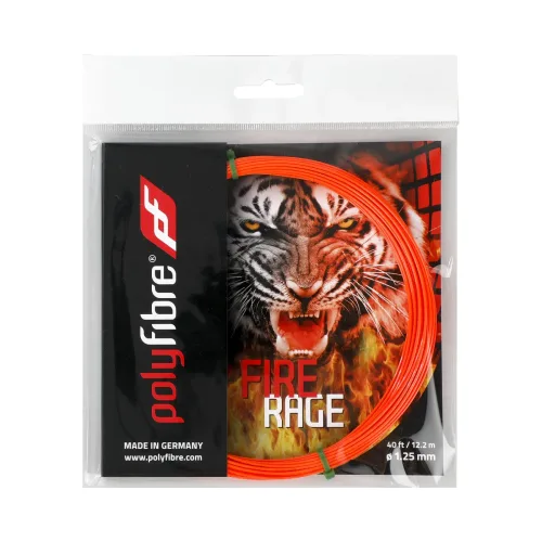 Polyfibre, Polyfibre Fire Rage Saitenset 12,2m - Orange