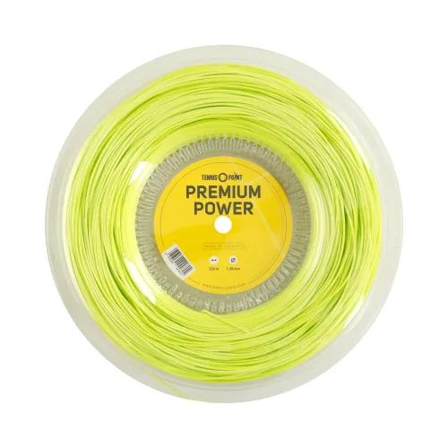 Tennis-Point, Tennis-Point Premium Power Saitenrolle 220m - Limette