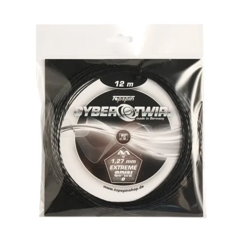 Topspin, Topspin Cyber Twirl 12m Saitenset - Schwarz