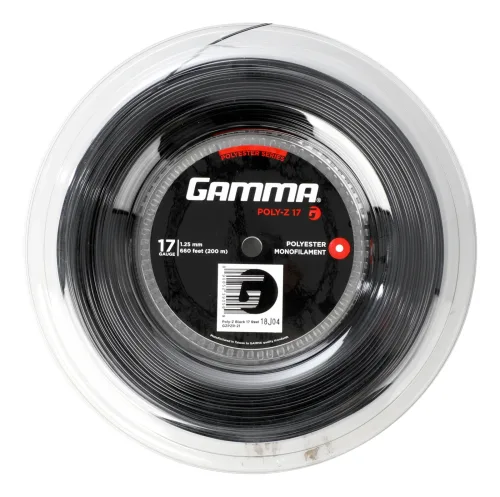 Gamma+, Gamma Poly Z Saitenrolle - Schwarz