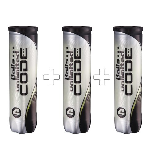 Balls Unlimited, Balls Unlimited 25x 4er Dose Code Black plus Ballsammelröhre
