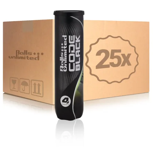 Balls Unlimited, Balls Unlimited 25x 4er Dose Code Black plus Ballsammelröhre