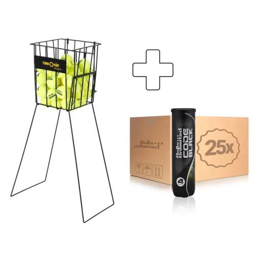 Balls Unlimited, Balls Unlimited 25x 4er Dose Code Black plus Ballsammelröhre
