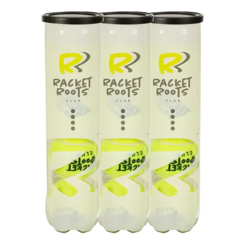 Racket Roots, Racket Roots 18x 4er Dose Club Tennisball im Karton