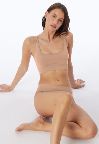 Schiesser, Schiesser Bustier "Casual Seamless" 2in1, wendebar, U- oder V-Ausschnitt, ohne störende Seitennähte