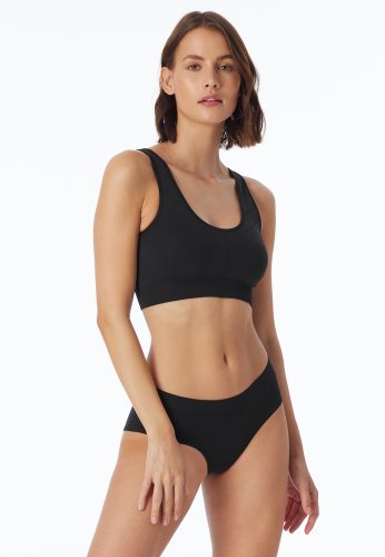 Schiesser, Schiesser Bustier "Casual Seamless" 2in1, wendebar, U- oder V-Ausschnitt, ohne störende Seitennähte