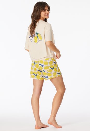 Schiesser, Schiesser Shorty "Casual Fashion" 2 tlg. mit Rundhalsausschnitt, in softer Single-Jersey Qualität