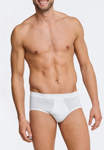 Schiesser, Schiesser Slip "Authentic" 2er-Pack, mit Eingriff