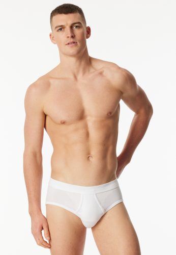 Schiesser, Schiesser Slip "Essentials" 2er-Pack, mit komfortablem Softbund