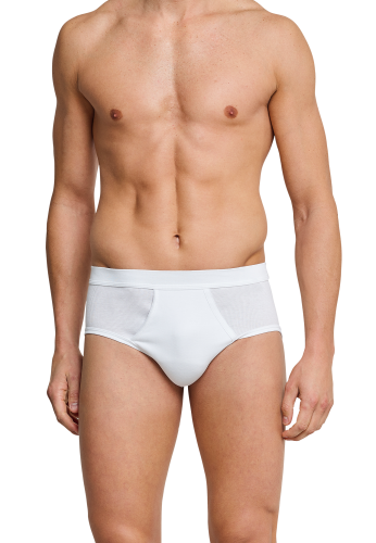 Schiesser, Schiesser Slip "Essentials" 2er-Pack, mit komfortablem Softbund