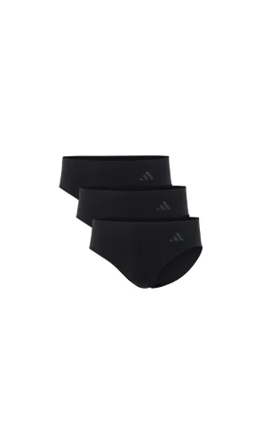 Adidas, adidas - Slip  3er Pack Stretch-Sport Active Seamless Hipster 3P, S, Schwarz