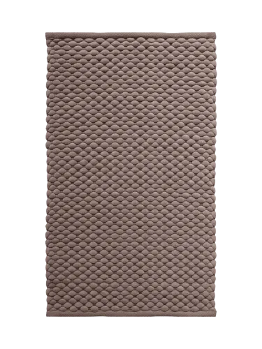 Handgefertigter, luxuriöser Badteppich „Maks“ - Taupe Aquanova