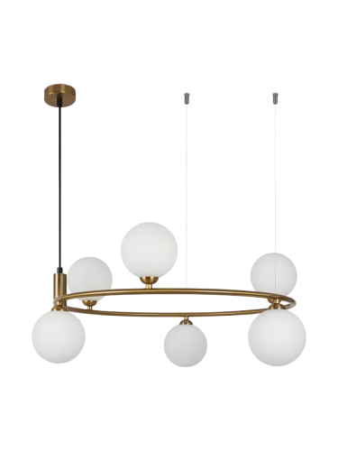 MAYTONI, Pendelleuchte Ring 58/34-184 cm  
