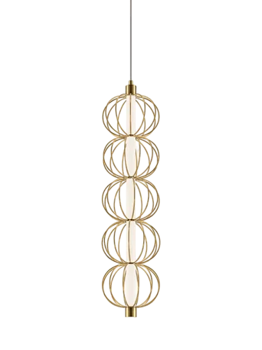 LED Design Pendellampe „Golden Cage“ Maytoni