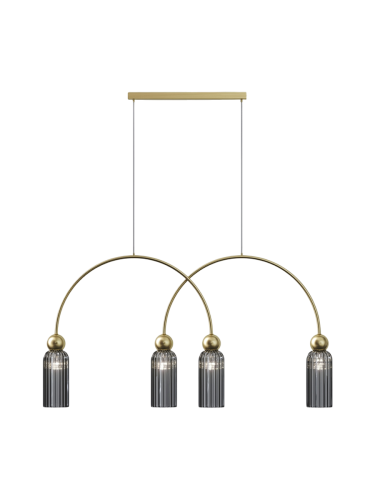 MAYTONI, Pendelleuchte Mod302pl-04gr  110/360/10 cm 
