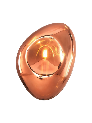 Maytoni, Maytoni Mabell Wandleuchte aus Glas, kupfer