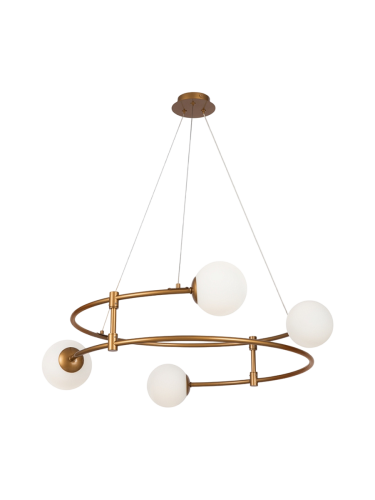 Maytoni, Maytoni Balance Hängelampe, 4-flammig, gold