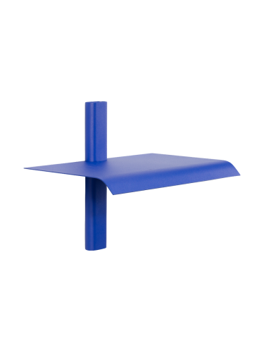 Spinder Design, Spinder Design Wandregal Manta Blau Stahl 28 cm 23 cm - Wandregal