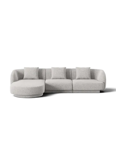chosen by Bloomingloft, 4-Sitzer Design Ecksofa „Tulum“ chosen by Bloomingloft